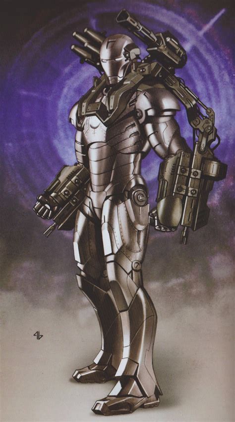 Early Concept Art For IRON MAN 2 Shows Early Designs For Black Widow ...