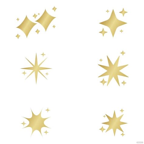 Gold Sparkle Vector in Illustrator, SVG, JPG, EPS, PNG - Download | Template.net