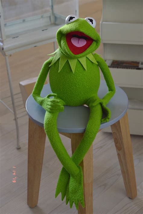 Ecl s kermit the frog puppet replica later builds using my newest patterns – Artofit