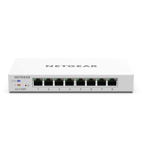 NETGEAR Insight Managed 8-Port Gigabit Ethernet PoE Smart Cloud Switch ...