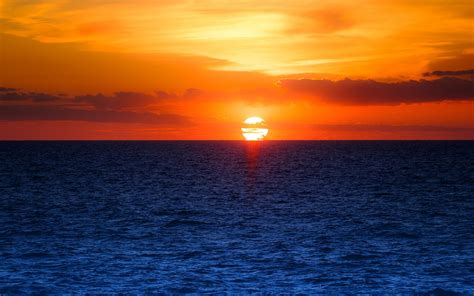 1920x1200 Resolution Ocean Sunset Photography 1200P Wallpaper ...