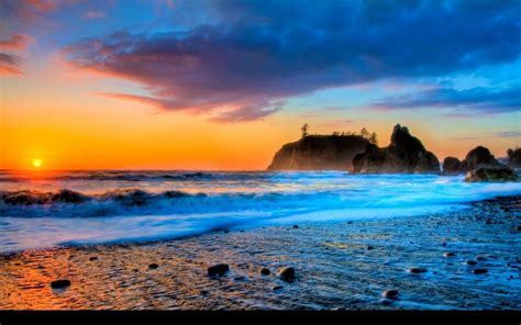 Sunset Beaches Wallpapers - Wallpaper Cave