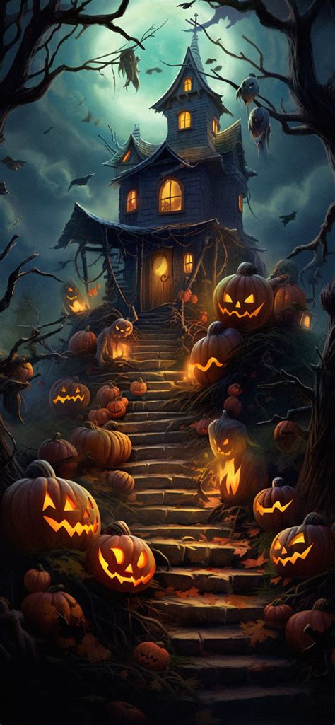 Haunted House Cool Scary Wallpapers - Halloween Wallpapers 4K