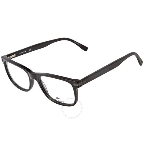 Lacoste Unisex Black Square Eyeglass Frames L284100155 886895399296 - Eyeglasses - Jomashop