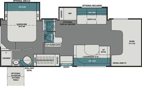 Coachman Camper Floor Plans - floorplans.click