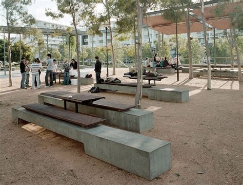 Concrete Park Benches - Foter