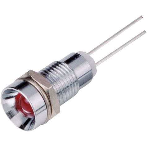 Signal Construct SMZ1089 Chrome 5mm LED Holder Internal Reflector | Rapid Electronics