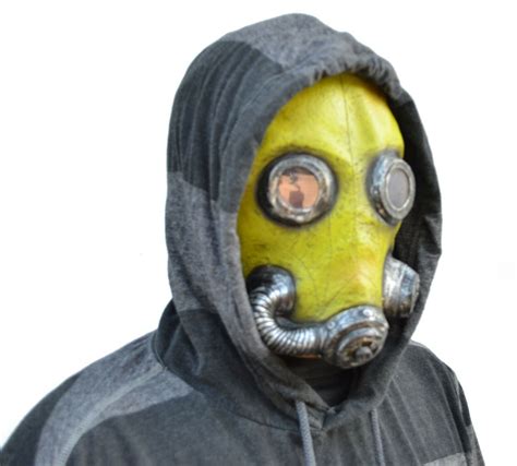 Creepy Halloween Gas Mask Costume Party Toxic Radiation biochemical Mask - Specialty