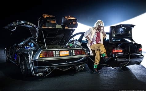 DeLorean Time Machine Wallpaper - WallpaperSafari