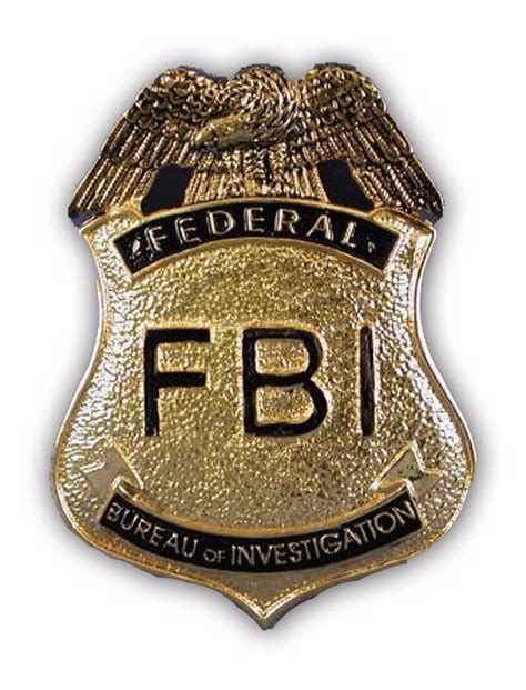 United States Fbi Special Agent Insignia Federal Bureau