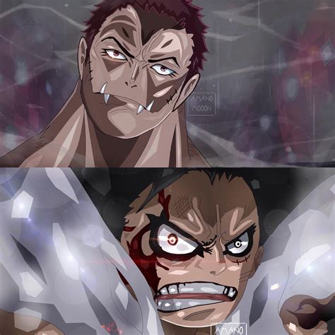 Luffy vs Katakuri Ending Fight Anime by Amanomoon on DeviantArt