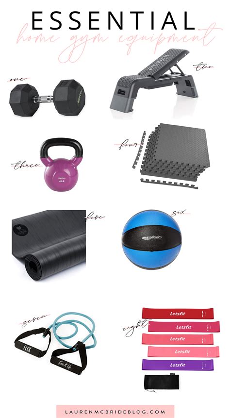 Essential Home Gym Equipment - Lauren McBride