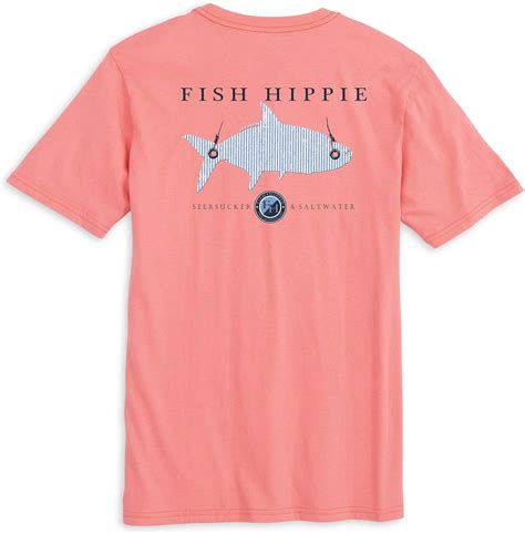 Fish Hippie Seersucker & Saltwater T-Shirt | Amazon.com