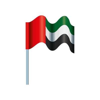 UAE flag vector icon. The flag of the United Arab Emirates 5567896 Vector Art at Vecteezy