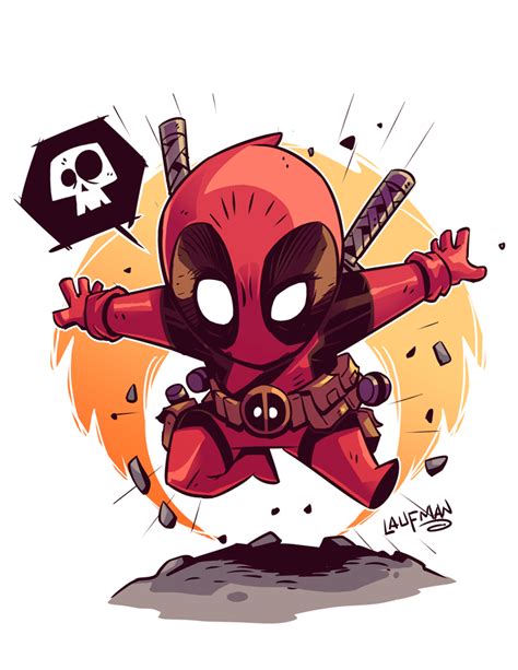 Chibi Deadpool! by DerekLaufman on DeviantArt