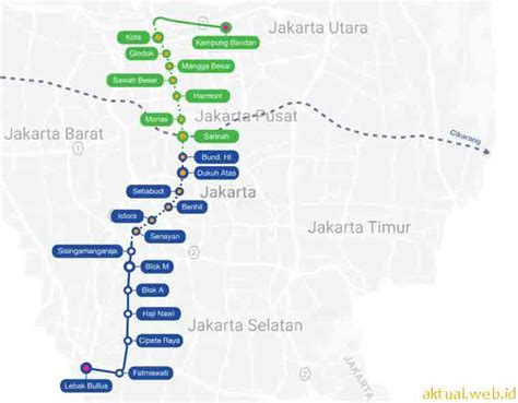 Harga Tiket dan Jadwal MRT Jakarta Terbaru - Tours By Rail