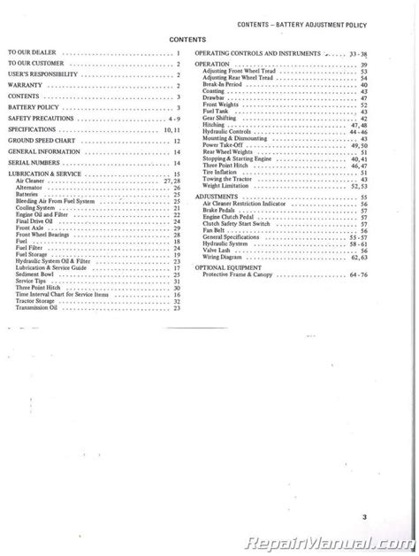 Allis Chalmers 185 Diesel Tractor Operators Manual Serial # 1597 and Up