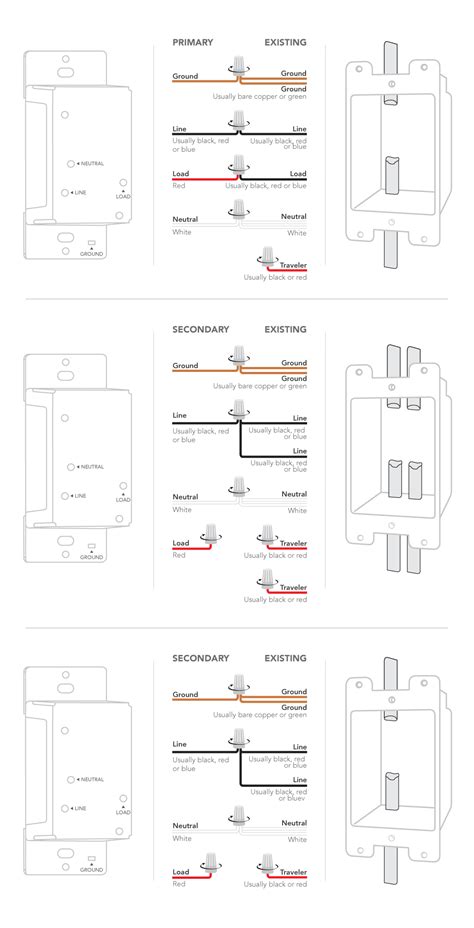 4 Way Ge Smart Switch Wiring Diagram With Dimmer - Database - Faceitsalon.com