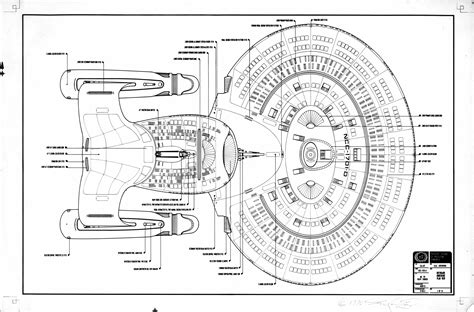 Enterprise 1701-D Schematic