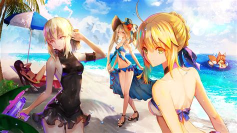 Anime Beach Wallpapers - Wallpaper Cave