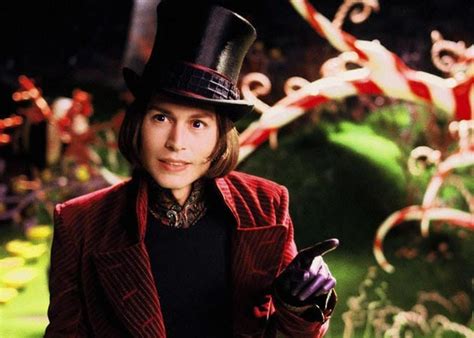 Who was Johnny Depp's Willy Wonka inspiration