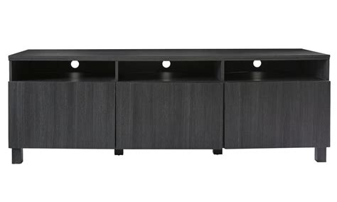 Yarlow Black Wood Extra Large TV Stand – Aetna Stores