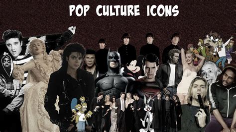 Greatest Pop Culture Icons Wallapeper by ConfessionOnMDNA on DeviantArt