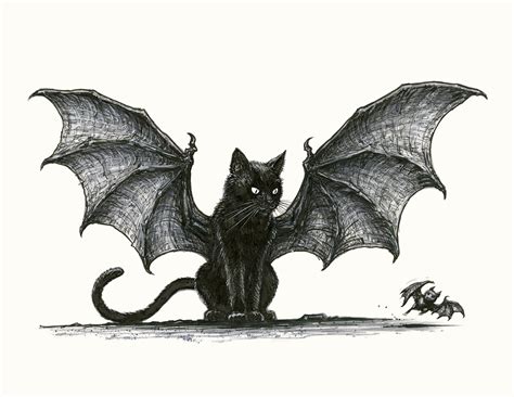 Cat-bat - Etsy