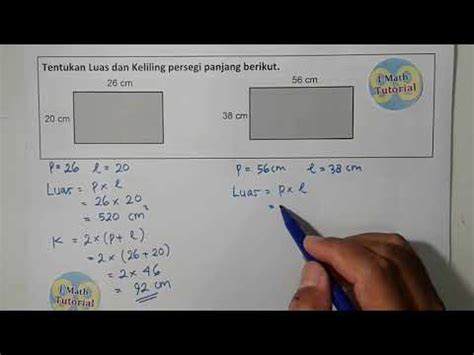 Soal Ulangan Keliling Dan Luas Persegi Untuk Sd - Pendidikan Siswa