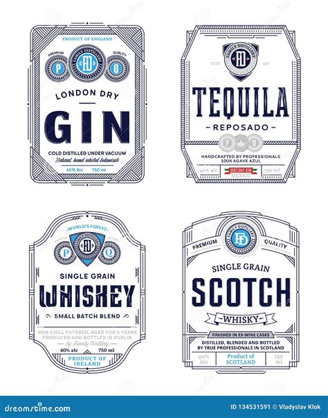 Alcohol Label Template