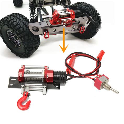 Winch Traction All Metal Type A For 1/10 RC Crawlers YA-0386 RC Car Part Accessories | Alexnld.com