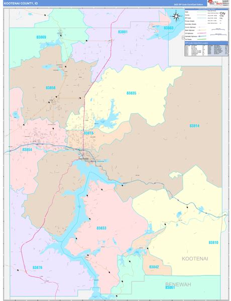 Map Books of Kootenai County Idaho - marketmaps.com