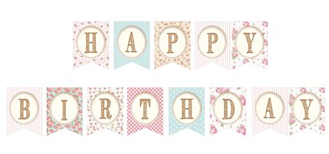 Happy Birthday Banner Birthday Banner Girl Printable Banner | Etsy | Birthday banner, Happy ...