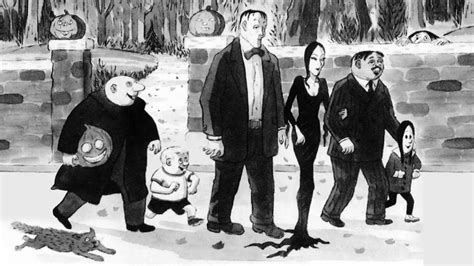 The Addams Family Cartoons by Charles Addams | Doovi