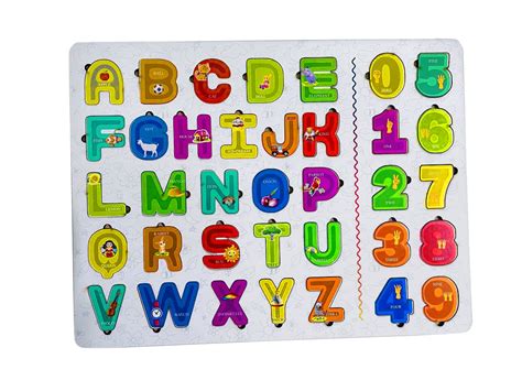 Buy ZINVOSY Alphabets Words - 143 Magnetic Letters Numbers for Kids with Board & Phonics ...