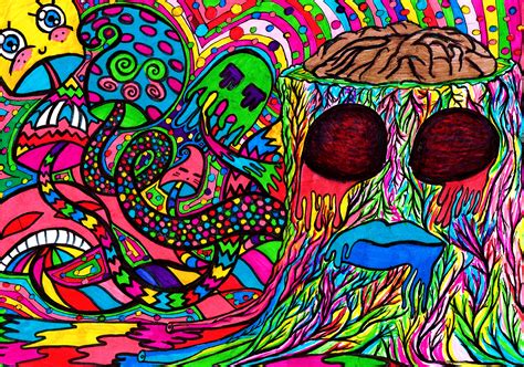 Art Trippy Weed Marijuana Shrooms Psychedelic | HD Walls | Find Wallpapers