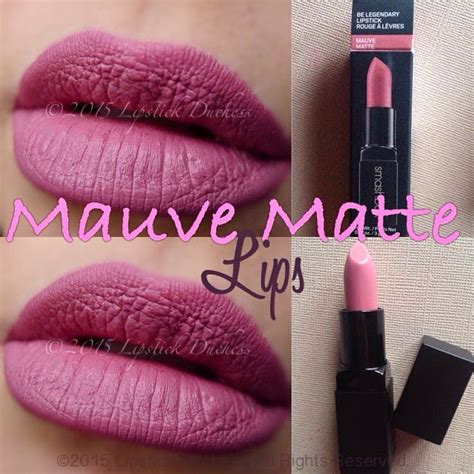 The Lipstick Duchess: Smashbox Mauve Matte Lipstick - Be Legendary ...