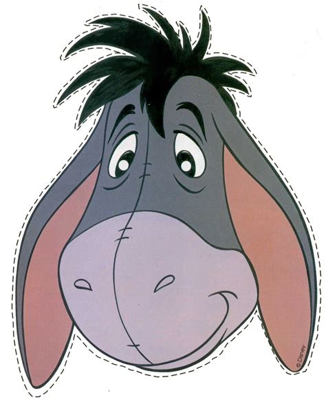 Eeyore Ears Template Printable