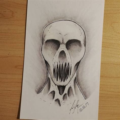 #Kunstzeichnungen | Scary drawings, Creepy drawings, Nightmares art