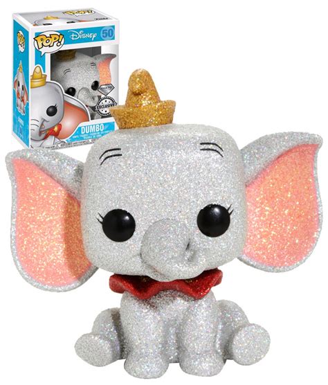 Funko POP! Disney #50 Dumbo (Glitter) - Diamond Collection - New, Mint ...