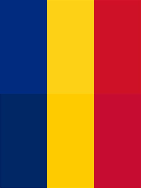 Flag of Romania vs Flag of Chad : r/europe