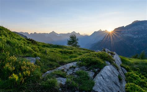 Switzerland alps switzerland mountains dawn sunrise wallpaper | 1920x1200 | 147005 | WallpaperUP