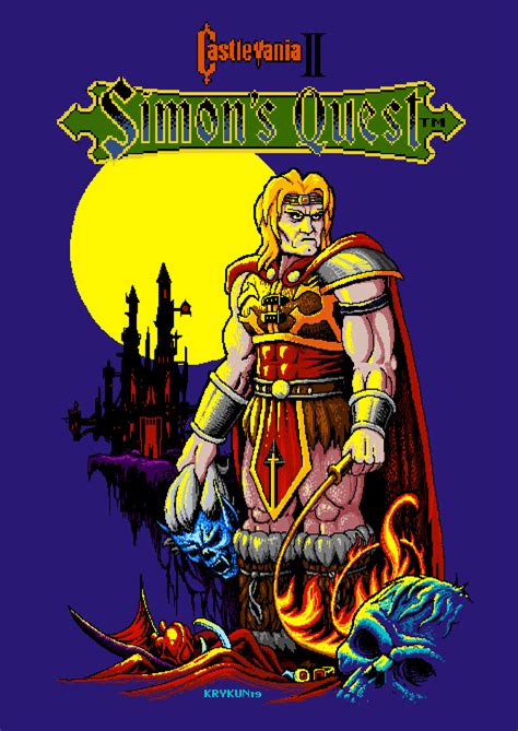 Castlevania II Simon's Quest by SerhiyKrykun on DeviantArt