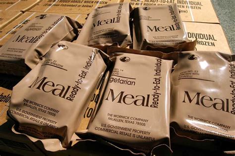 Build the Ultimate MRE Meal with the Military's Combat Rations Database ...