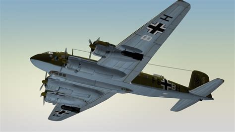 3D focke wulf fw 200 - TurboSquid 1216122