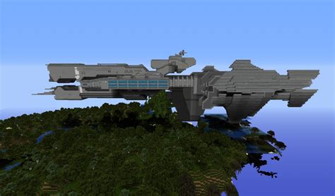 Halo UNSC Paris Class Heavy Frigate Minecraft Project