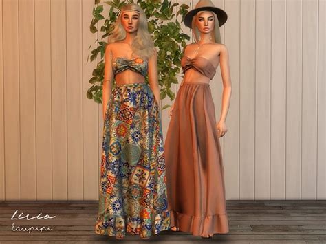 Sims 4 Boho & Hippie CC: Best Clothes And Styles To Download – FandomSpot | Boho dress, Sims 4 ...