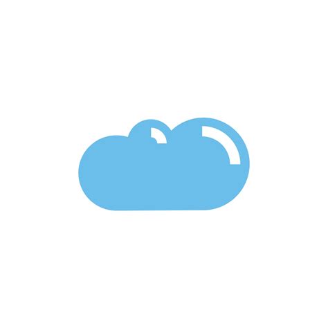 cloud vector, logo template design vector 2302009 Vector Art at Vecteezy