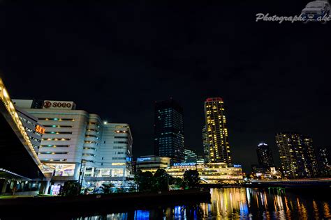 Night view of Minato Mirai :: Behance