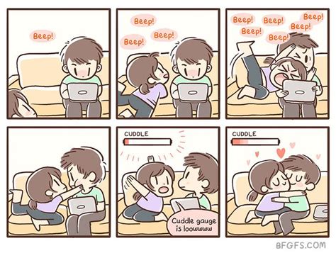 Cute-Couple-Comics-Bfgfs | Art | Cute comics, Relationship comics, Cute couple comics